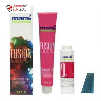کیت رنگ مو مارال مدل Fusion شماره 6.105 حجم 100 میلی لیتر رنگ آبی رویال کیت رنگ مو مارال مدل Fusion شماره 6.105 حجم 100 میلی لیتر رنگ آبی رویال