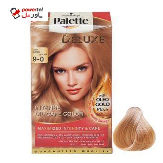 کیت رنگ مو پلت سری Deluxe شماره 0-9 حجم 50 میلی لیتر رنگ بلوند روشن کیت رنگ مو پلت سری Deluxe شماره 0-9 حجم 50 میلی لیتر رنگ بلوند روشن