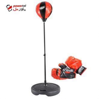 کیسه بوکس کینگز اسپورت کد 143881 به همراه دستکش بوکس کیسه بوکس کینگز اسپورت کد 143881 به همراه دستکش بوکس