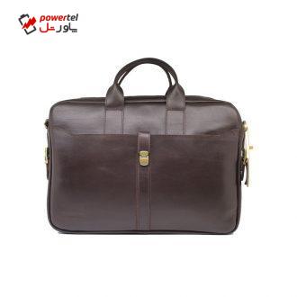 کیف اداری مردانه چرم آرا مدل e022