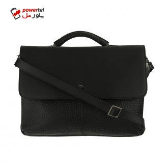 کیف اداری مردانه چرم مشهد مدل A0601-001 کیف اداری مردانه چرم مشهد مدل A0601-001