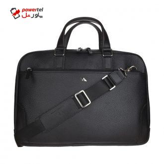 کیف اداری مردانه چرم مشهد مدل A5565-001 کیف اداری مردانه چرم مشهد مدل A5565-001
