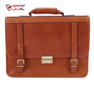 کیف اداری مردانه چرم کن ا مدل D-356 کیف اداری مردانه چرم کن ا مدل D-356