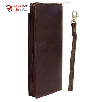 کیف دسته چک چرم آنیل مدل لیزا