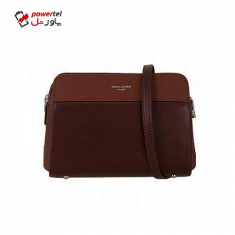 کیف دوشی زنانه دیوید جونز مدل 6404-1 کیف دوشی زنانه دیوید جونز مدل 6404-1