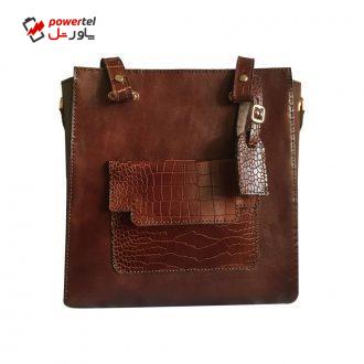 کیف دوشی زنانه چرم ادلیا کد E 1055 کیف دوشی زنانه چرم ادلیا کد E 1055
