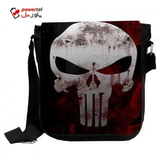 کیف دوشی طرح Punisher Skull کد KD258 کیف دوشی طرح Punisher Skull کد KD258