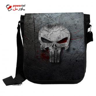 کیف دوشی طرح Punisher Skull کد KD261 کیف دوشی طرح Punisher Skull کد KD261