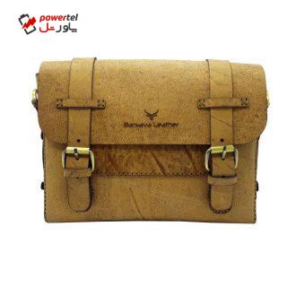 کیف دوشی چرم بارثاوا کد 1213C کیف دوشی چرم بارثاوا کد 1213C