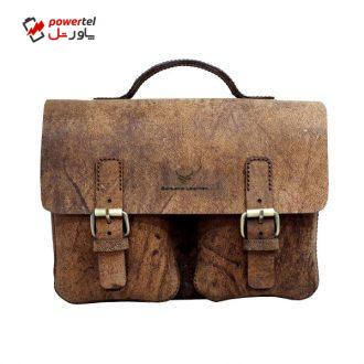 کیف دوشی چرم بارثاوا کد 1259
