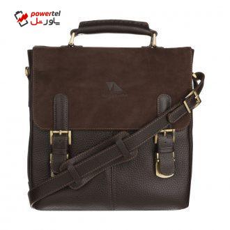 کیف رودوشی مردانه چرم مشهد مدل A5550-091