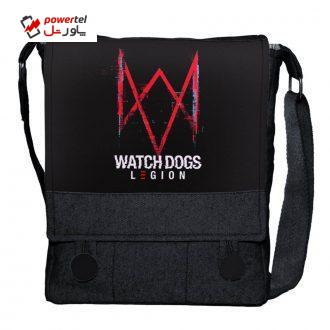 کیف رودوشی چی چاپ طرح بازی Watch Dogs Legion کد 65565
