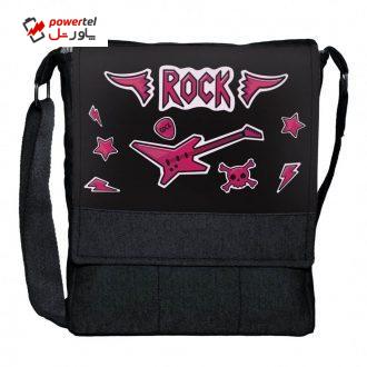 کیف رودوشی چی چاپ طرح موسیقی Rock کد 65570