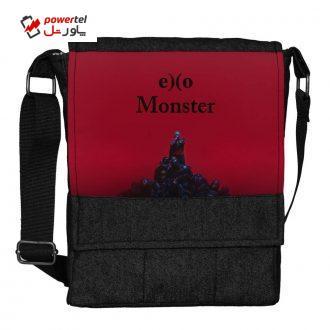 کیف رودوشی چی چاپ طرح Exo Monster کد 65575