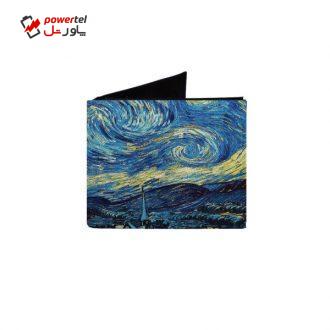 کیف پول طرح شب پرستاره کد kp31
