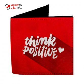 کیف پول طرح Think positive مدل G51 کیف پول طرح Think positive مدل G51