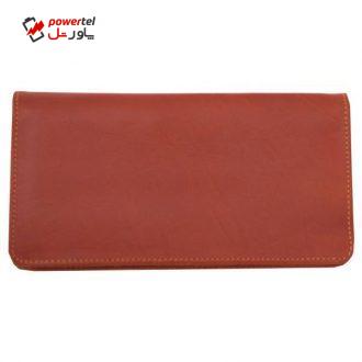 کیف پول چرم طبیعی آدین چرم مدل DM63