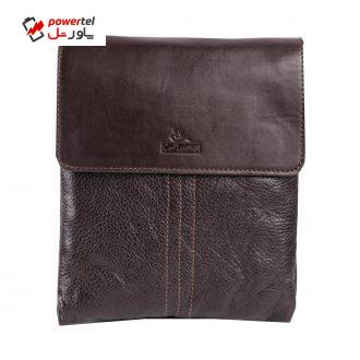 کیف گردنی چرم کن ا مدل D-482