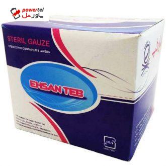 گاز استریل احسان طب مدل 10×10 بسته 100 عددی گاز استریل احسان طب مدل 10×10 بسته 100 عددی