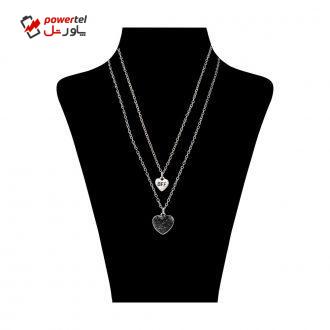 گردنبند دخترانه اکسسورایز مدل 5045461671180 مجموعه 2 عددی گردنبند دخترانه اکسسورایز مدل 5045461671180 مجموعه 2 عددی