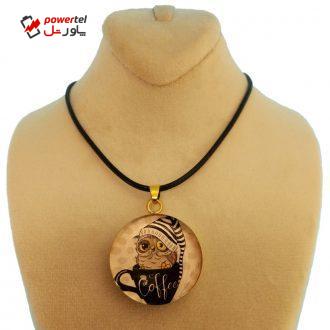 گردنبند دخترانه طرح جغد کد 138