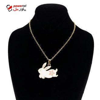 گردنبند دخترانه طرح خرگوش کد 200 گردنبند دخترانه طرح خرگوش کد 200