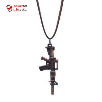 گردنبند طرح تفنگ کد 001