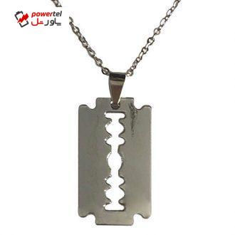 گردنبند طرح تیغ کد 56 گردنبند طرح تیغ کد 56