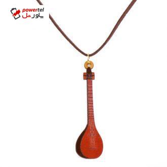 گردنبند طرح سه تار کد 12 گردنبند طرح سه تار کد 12