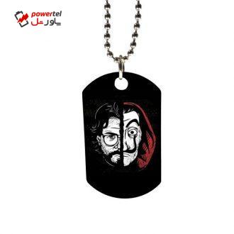 گردنبند طرح Money Heist کد G-63 گردنبند طرح Money Heist کد G-63