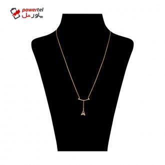 گردنبند طلا 18 عیار زنانه مایا ماهک مدل MM1083