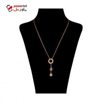 گردنبند طلا 18 عیار زنانه مایا ماهک مدل MM1087