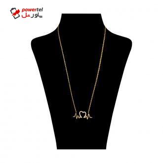 گردنبند طلا 18 عیار زنانه مایا ماهک مدل MM1089 گردنبند طلا 18 عیار زنانه مایا ماهک مدل MM1089
