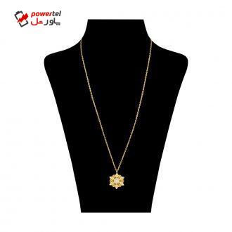 گردنبند طلا 18 عیار زنانه مایا ماهک مدل MM1097 گردنبند طلا 18 عیار زنانه مایا ماهک مدل MM1097