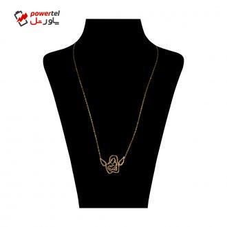 گردنبند طلا 18 عیار زنانه مایا ماهک مدل MM1107 گردنبند طلا 18 عیار زنانه مایا ماهک مدل MM1107
