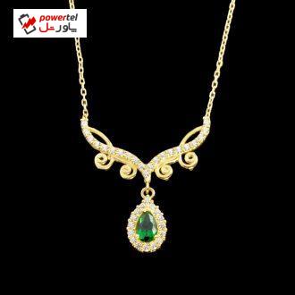 گردنبند طلا 18 عیار زنانه مدل 670135