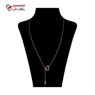 گردنبند طلا 18 عیار زنانه نیوانی مدل N1018 گردنبند طلا 18 عیار زنانه نیوانی مدل N1018