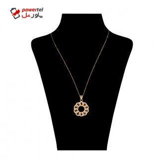 گردنبند طلا 18 عیار زنانه نیوانی مدل N1040 گردنبند طلا 18 عیار زنانه نیوانی مدل N1040