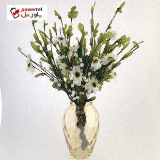 گلدان به همراه گل مصنوعی هومز مدل 82600