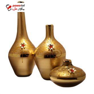 گلدان مدل سالونگ کد 701 مجموعه 3 عددی گلدان مدل سالونگ کد 701 مجموعه 3 عددی