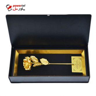گل رز روکش طلای 24 عیار مدل A9701