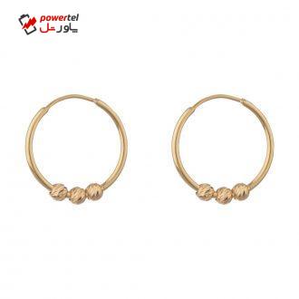 گوشواره طلا 18عیار زنانه مدیسا مدل E1021