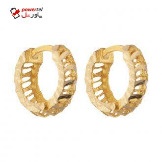 گوشواره طلا 18 عیار زنانه مدیسا مدل E1023