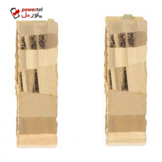 گوشواره طلا 18 عیار زنانه مدیسا مدل E1046