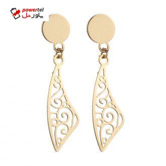 گوشواره طلا 18 عیار زنانه نیوانی مدل EA050
