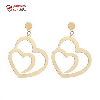 گوشواره طلا 18 عیار زنانه نیوانی مدل N1059