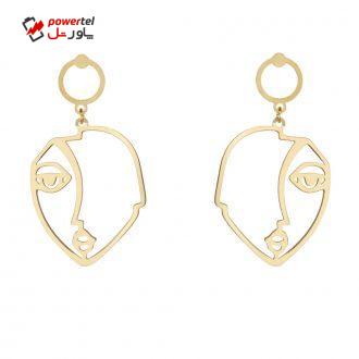 گوشواره نقره زنانه آبستره مدل GH001
