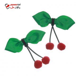 گیره مو دخترانه سارینا گل مدل گیلاس بسته 2 عددی گیره مو دخترانه سارینا گل مدل گیلاس بسته 2 عددی