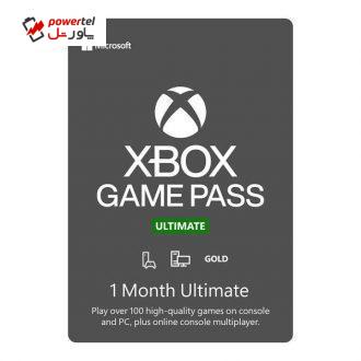 گیفت کارت یک ماهه ایکس باکس مدل Game Pass Ultimate