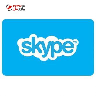گیفت کارت 50 دلاری اسکایپ مدل SKP50 گیفت کارت 50 دلاری اسکایپ مدل SKP50